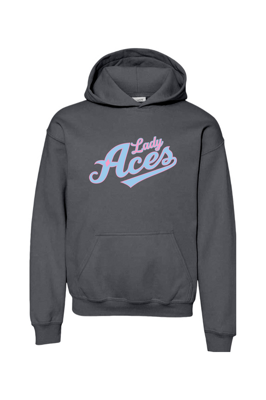 Aces Softball Youth Heavy Blend Hooded Sweatshirt