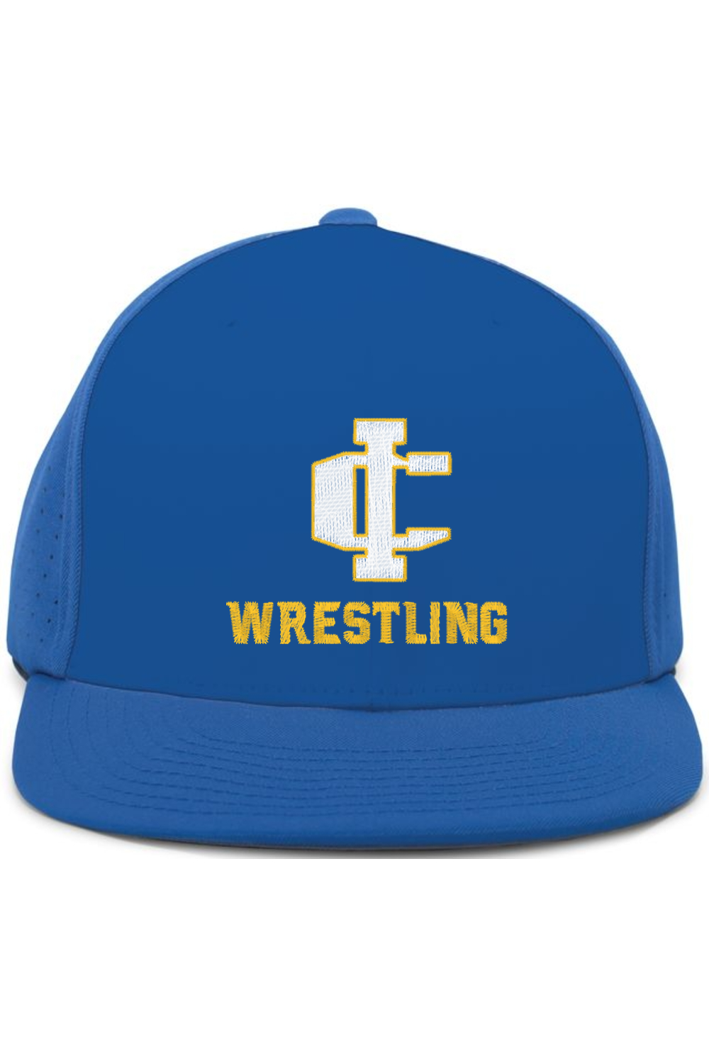 Imlay Wrestling Embroidered Pacific Headwear Perforated F3 Performance Flexfit Cap (Fulfill)