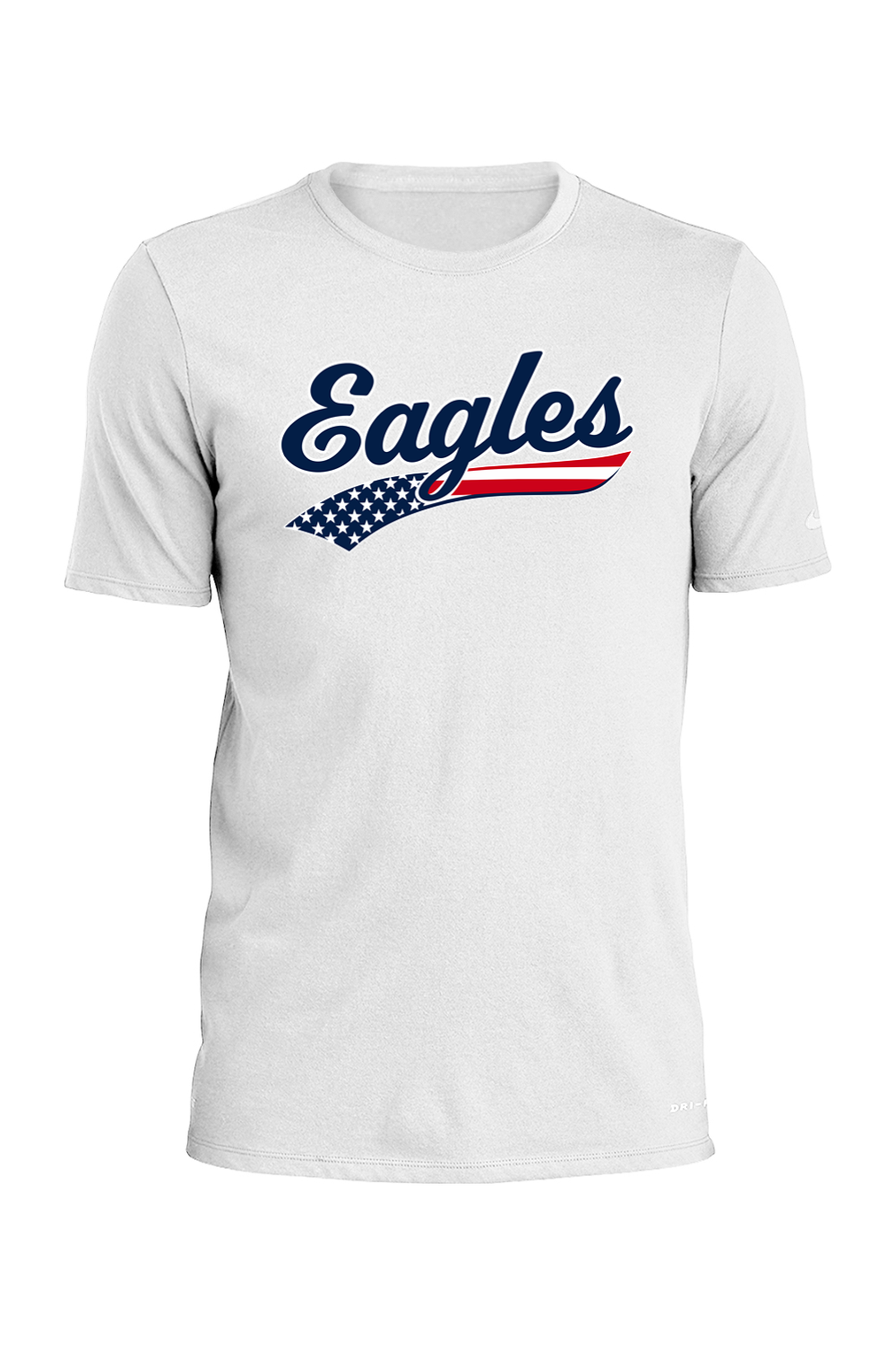 Watervliet Eagles Baseball DTF Nike Dri-FIT Cotton/Poly Tee