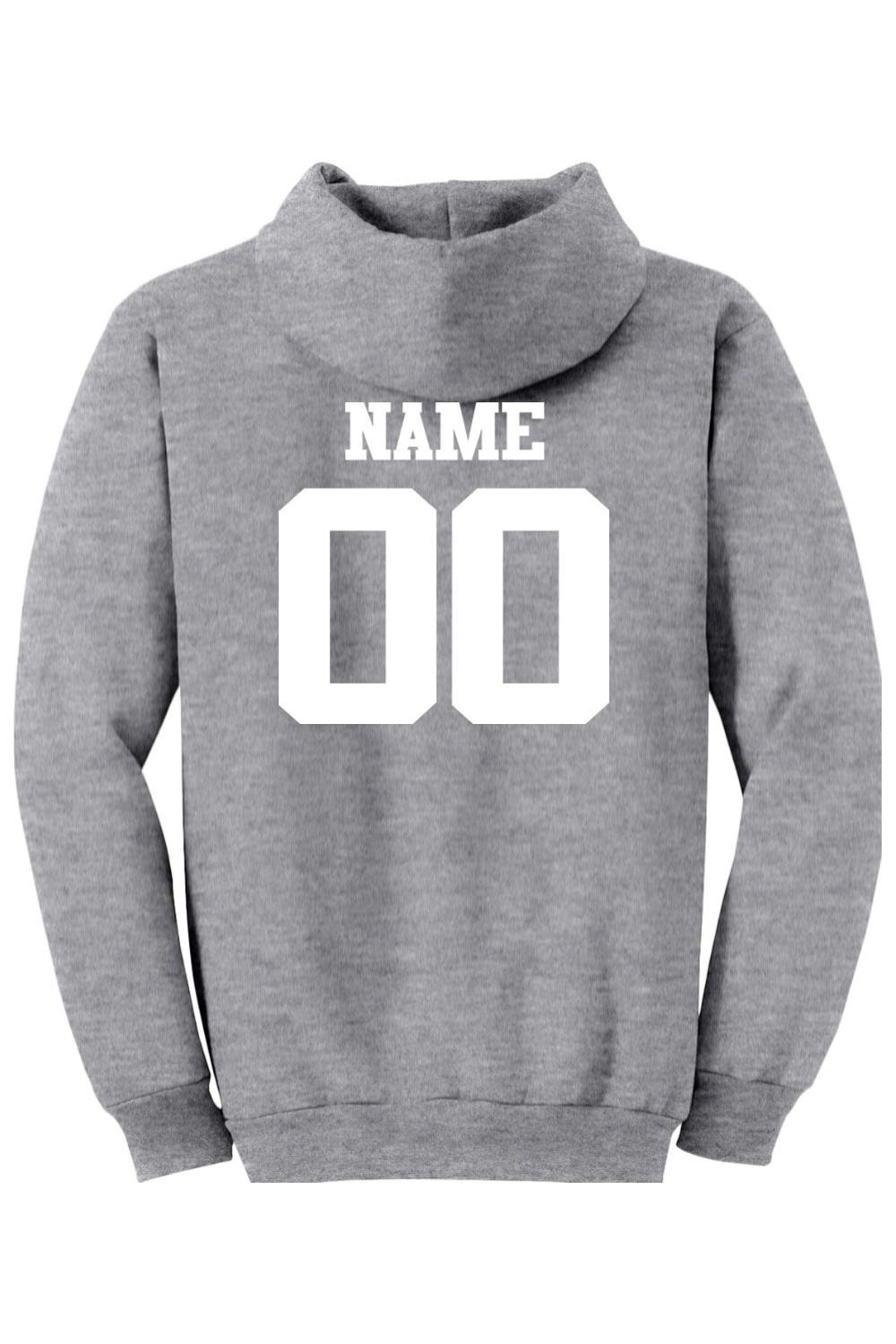 Maverick Manchester Baseball Heavy Blend Hooded Sweatshirt Name and Number
