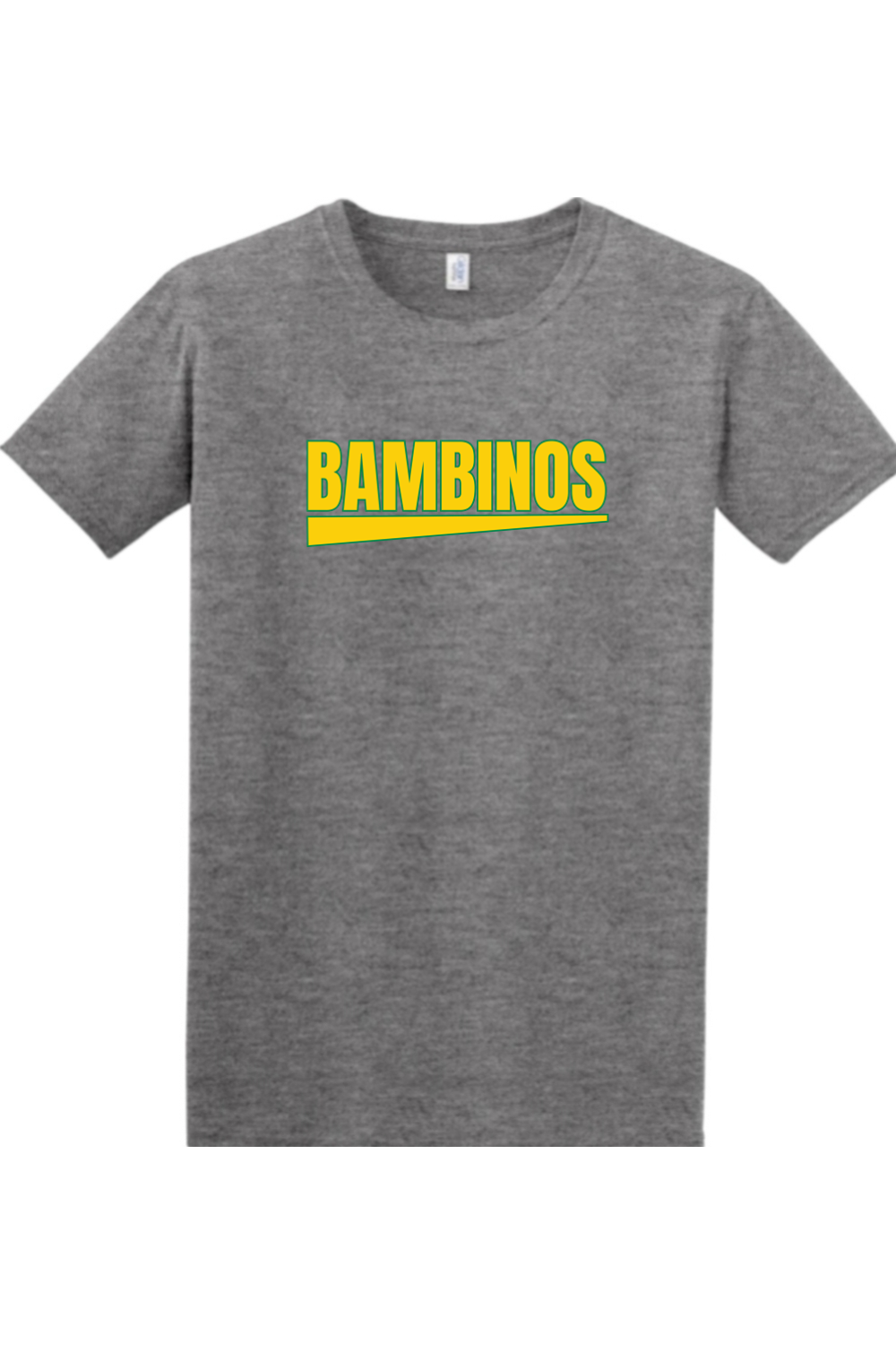 Bambinos Baseball Softstyle T shirt Ver 2