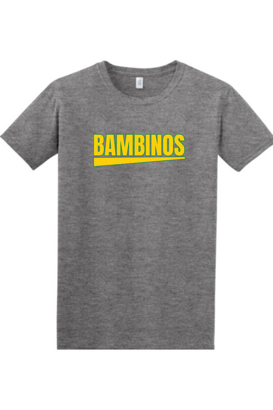 Bambinos Baseball Softstyle T shirt Ver 2