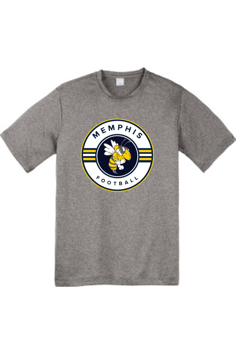 Memphis Football DTF Youth Heather Contender Tee