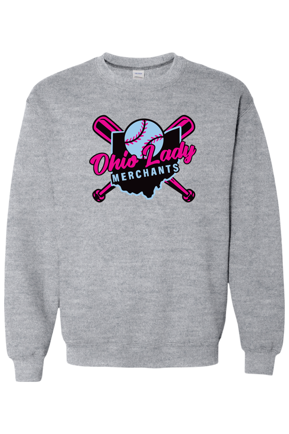 Ohio Lady Merchants Heavy Blend Crewneck Sweatshirt