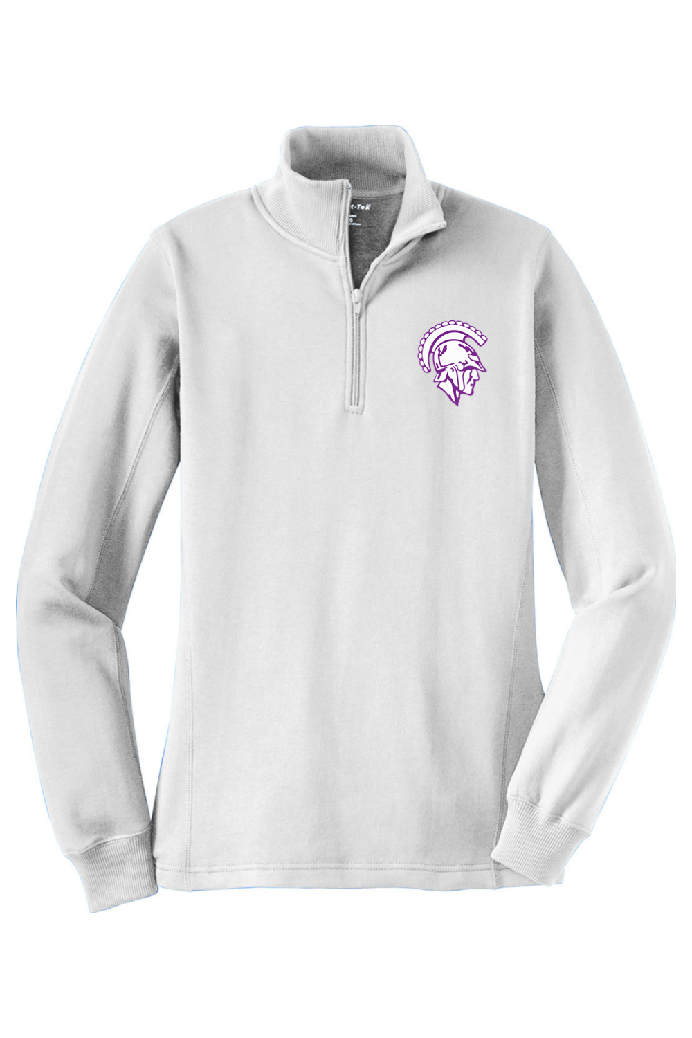 Spartans Football DTF Ladies 1/4-Zip Sweatshirt