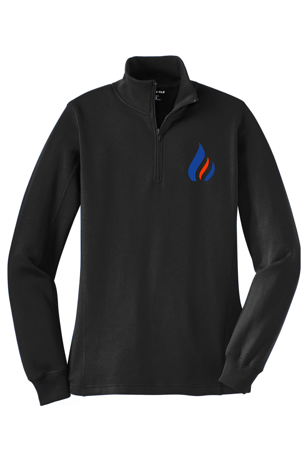 Flames MI Team DTF Ladies 1/4-Zip Sweatshirt