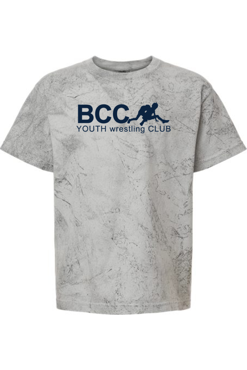 BCC Youth Wrestling Comfort Colors Colorblast YOUTH Heavyweight T-Shirt