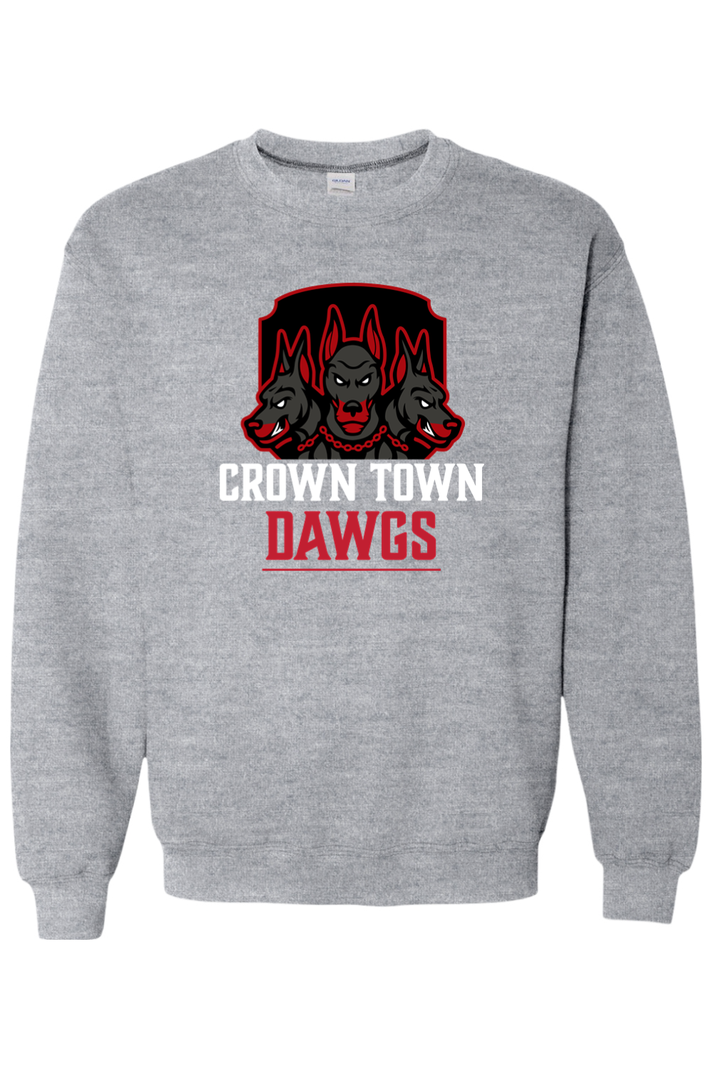 Crown Town Dawgs Heavy Blend Crewneck Sweatshirt
