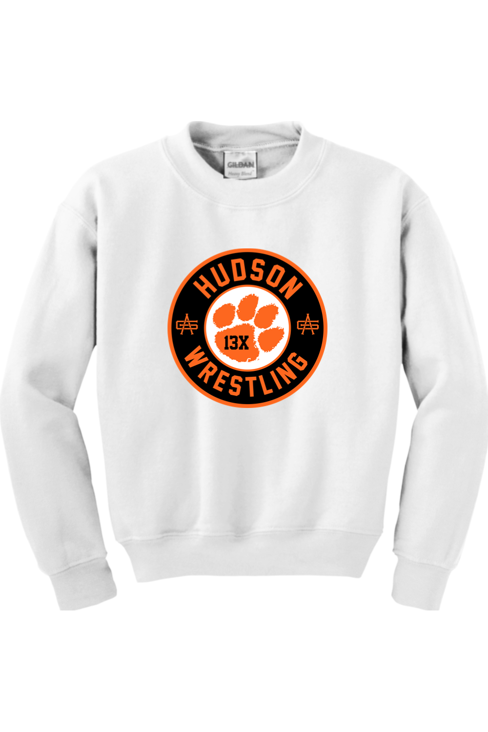 Hudson Wrestling DTF Youth Heavy Blend Crewneck Sweatshirt