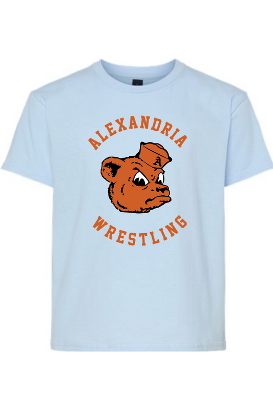 Alexandria Wrestling Youth Softstyle T-Shirt