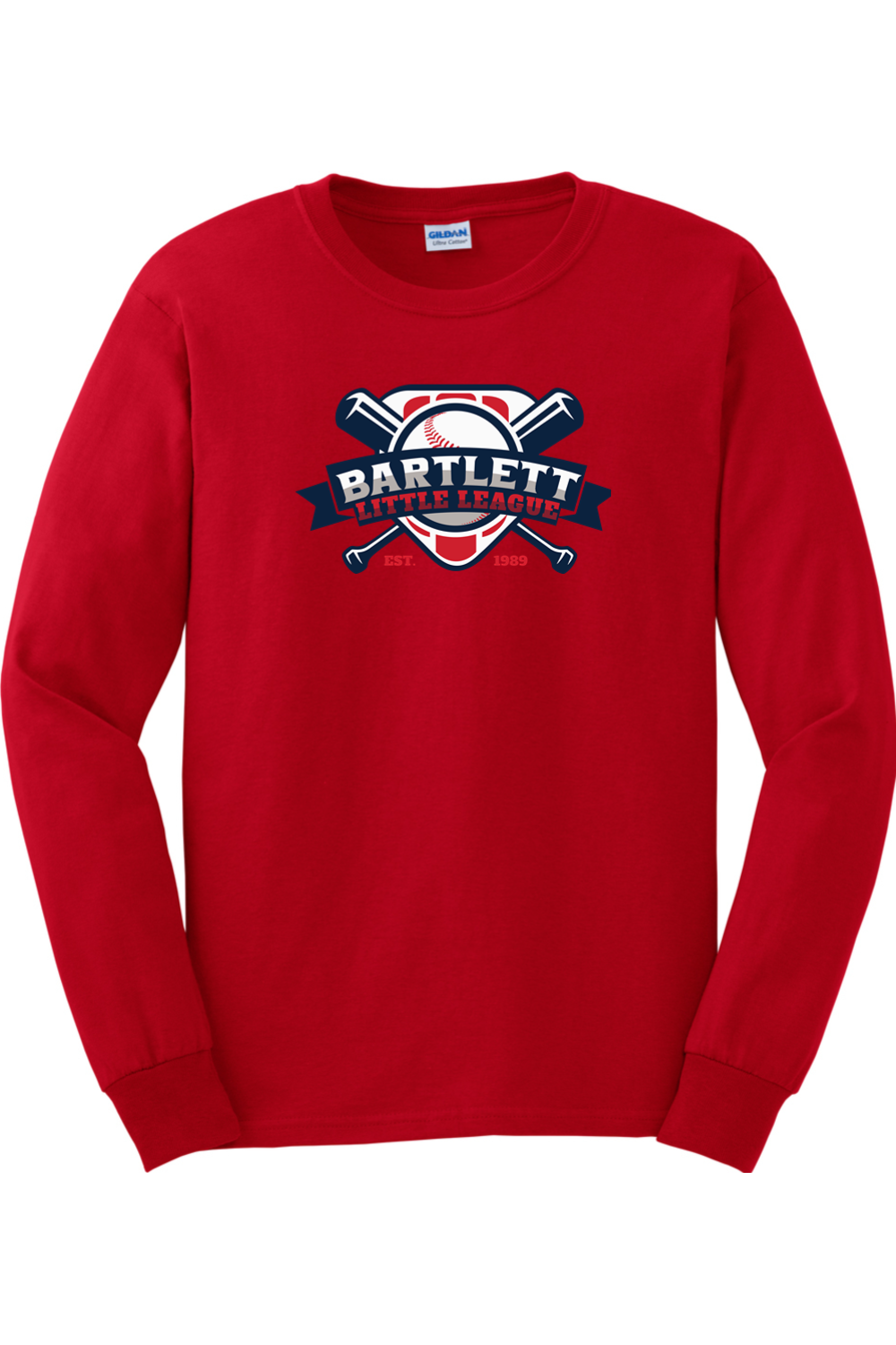 Bartlett Little League DTF Ultra Cotton Long Sleeve T-Shirt