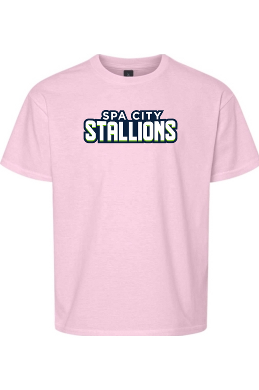 Spa City Stallions DTF Youth Softstyle T-Shirt