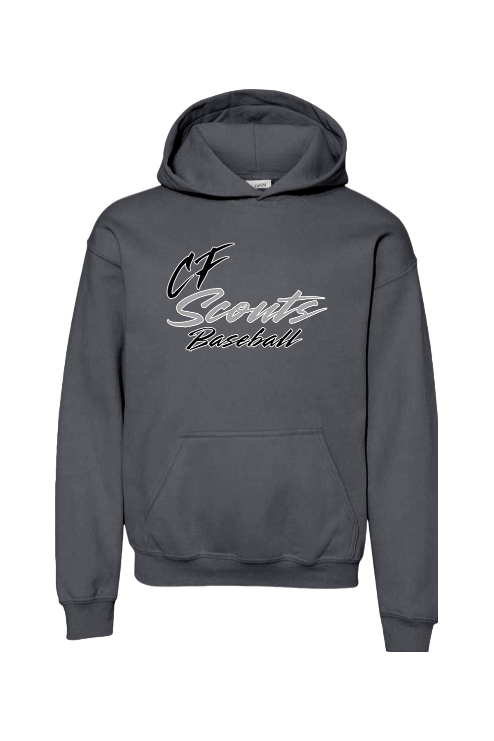 CF Scouts Baseball DTF Youth Heavy Blend Hooded Sweatshirt