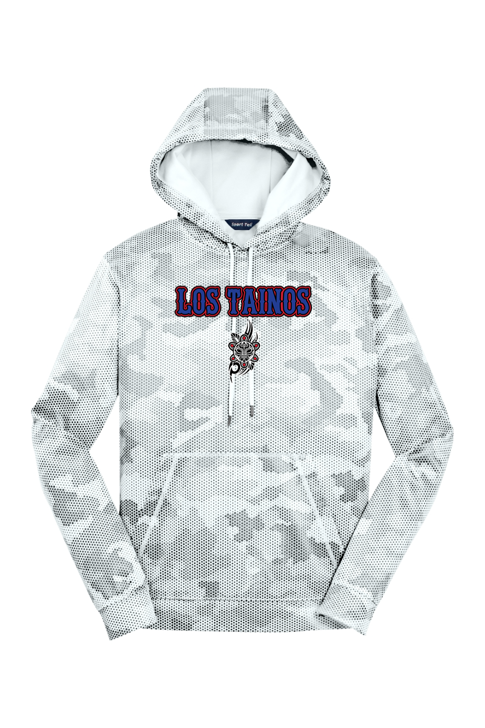 Los Tainos Sport-Wick CamoHex Fleece Hooded Pullover