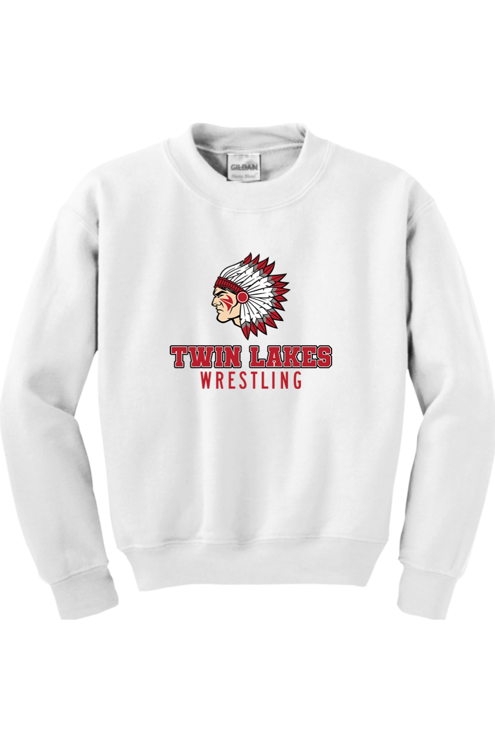 Twin Lakes Wrestling DTF Youth Heavy Blend Crewneck Sweatshirt
