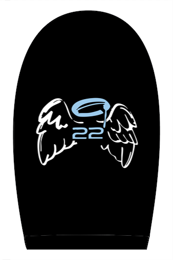 Hooligans Baseball Softstyle Ladies' T-Shirt Shoulder Logo