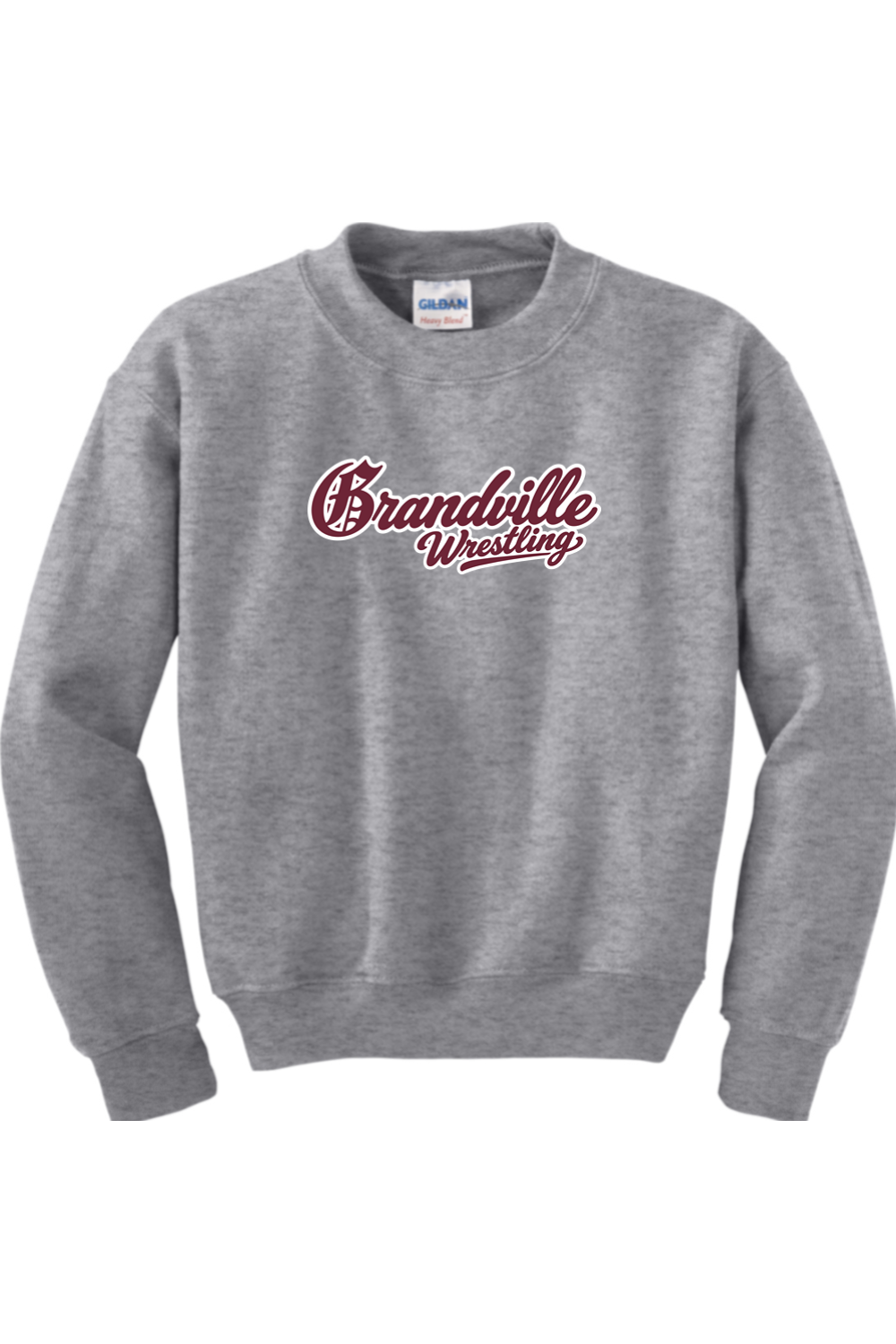 Grandville Wrestling DTF Youth Heavy Blend Crewneck Sweatshirt