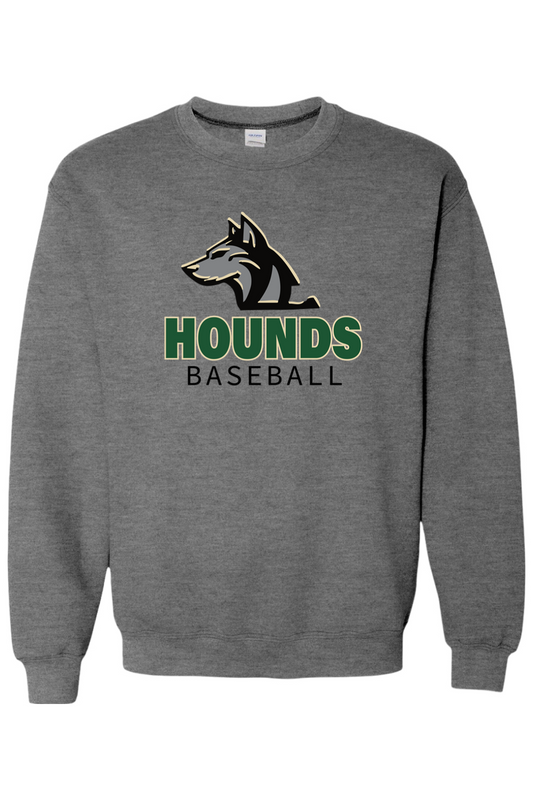 Hounds Baseball Heavy Blend Crewneck Sweatshirt