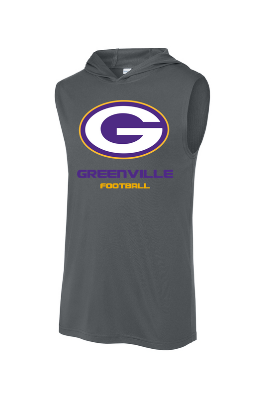 Greenville Football Sleeveless Hoodie