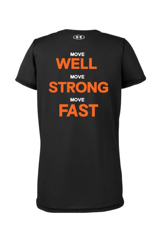 Bulldog Power DTF Under Armour Ladies' Team Tech T-Shirt