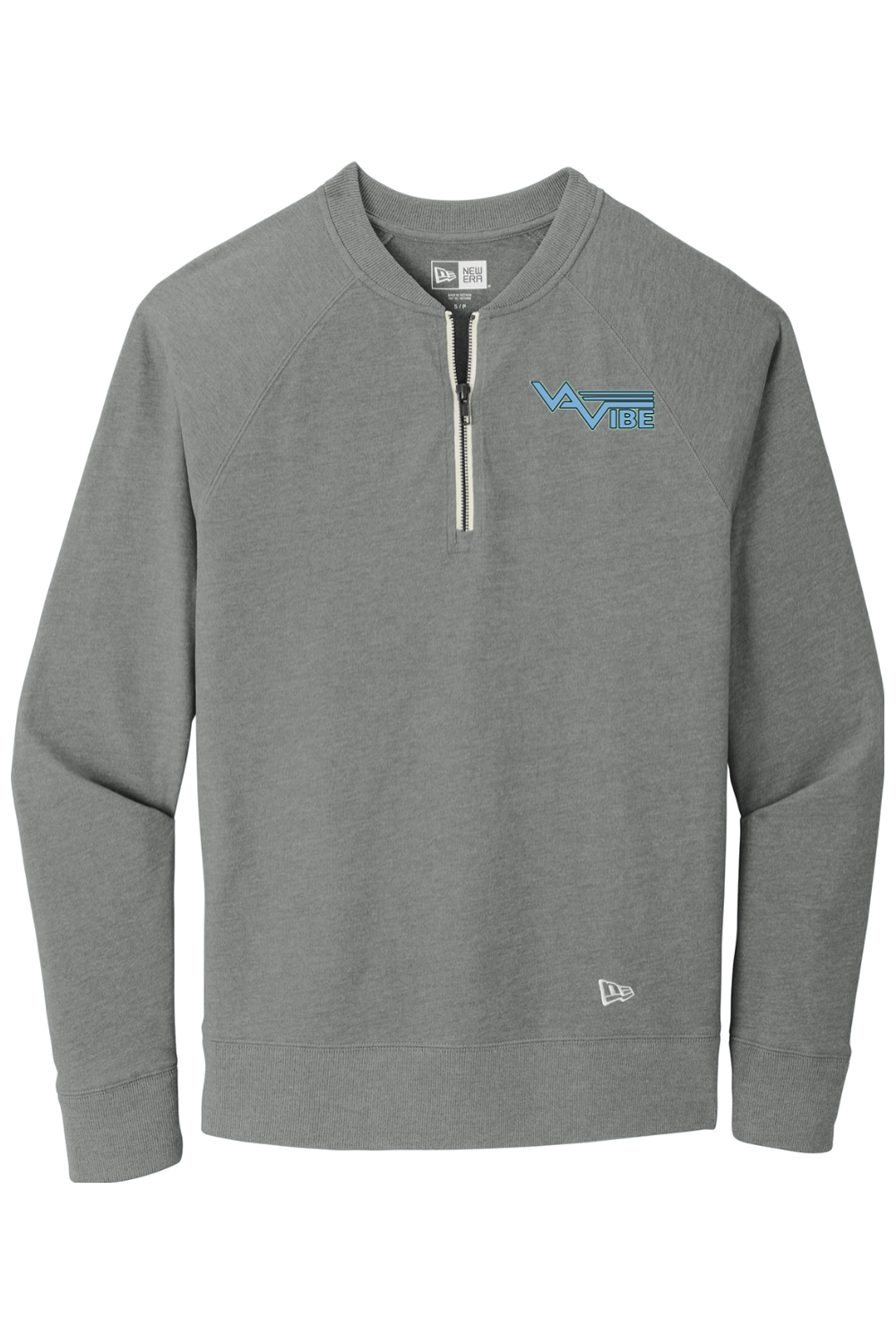 VA Vibe Softball Men's DTF Sueded Cotton Blend 1/4-Zip Pullover