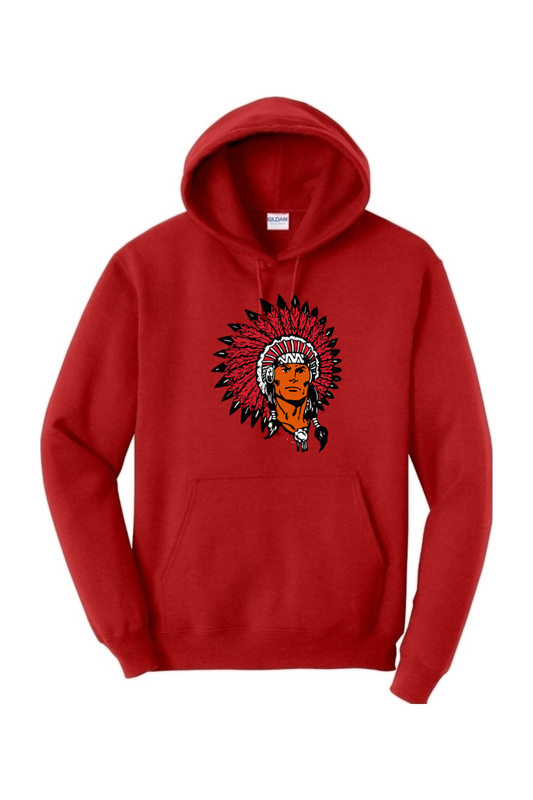 Bellefontaine Chiefs Heavy Blend Hooded Sweatshirt