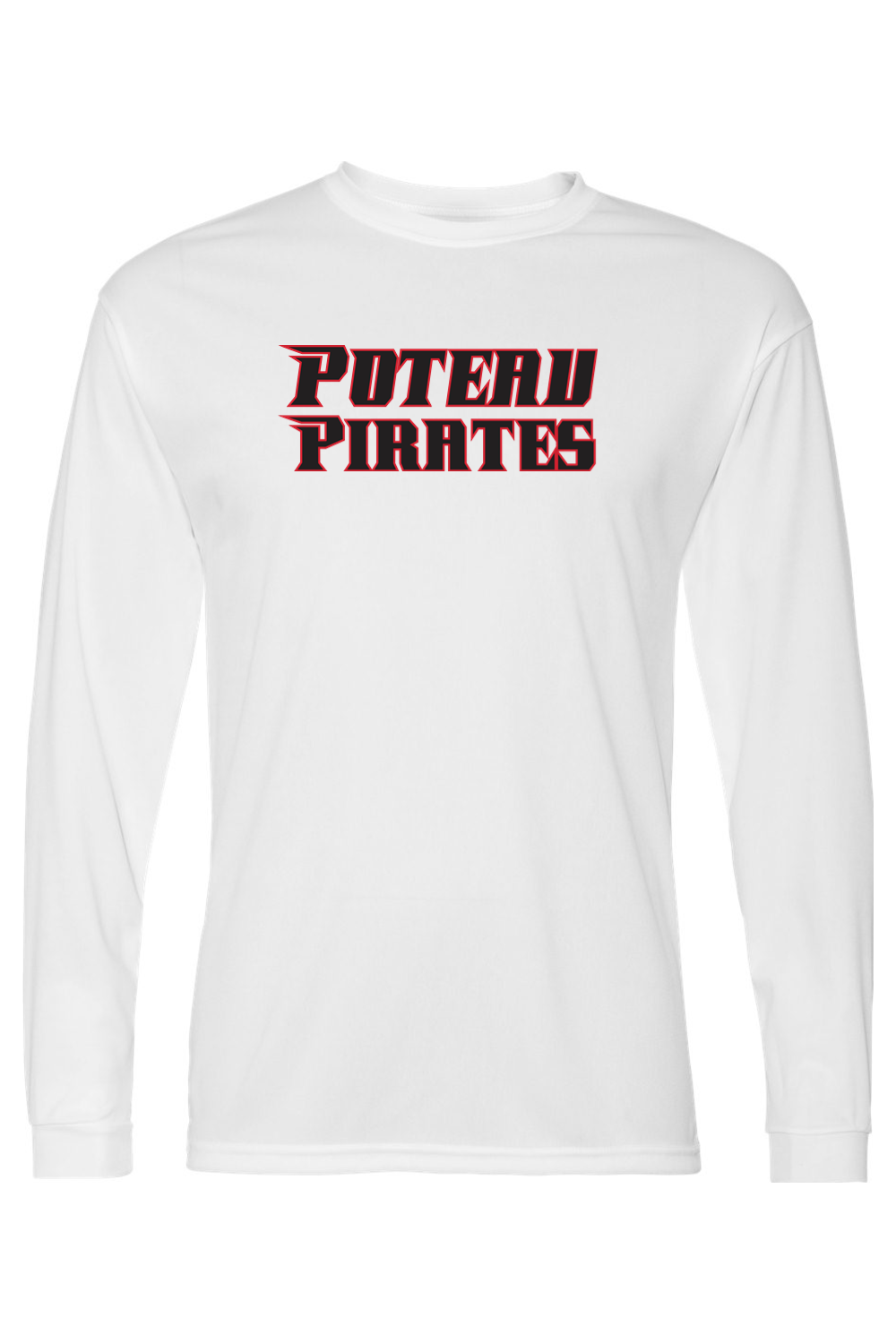 Poteau Pirates Performance Long Sleeve T-Shirt