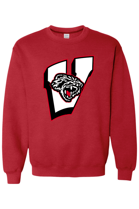 Vestaburg Football DTF Heavy Blend Crewneck Sweatshirt
