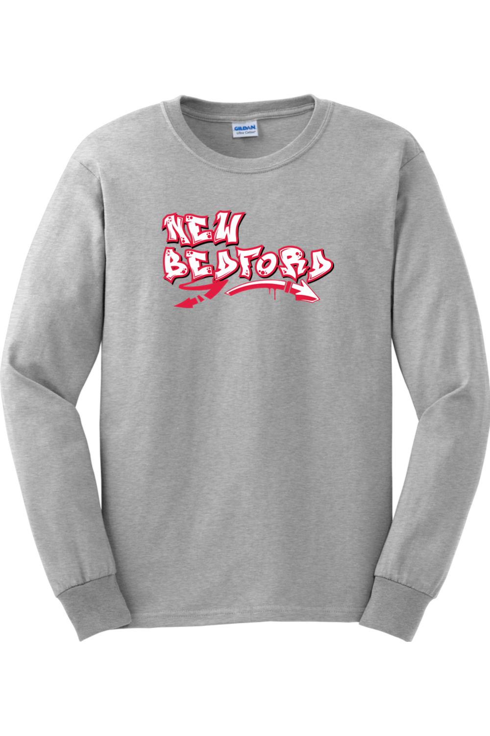 New Bedford Wrestling DTF Ultra Cotton Long Sleeve T-Shirt