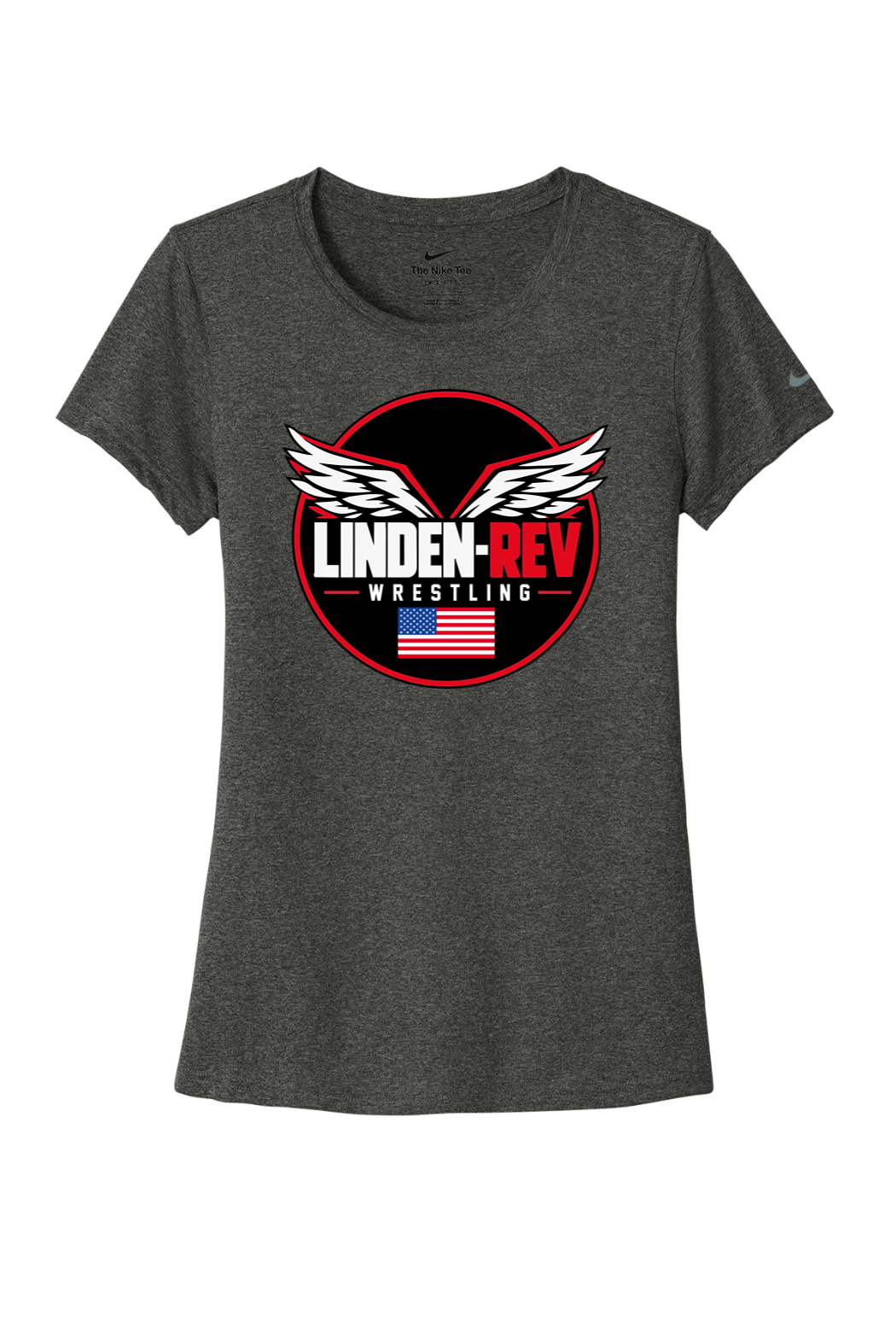 Linden Rev Wrestling DTF Nike Ladies Swoosh Sleeve rLegend Tee