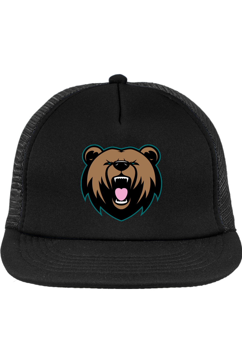 Grizzly's Baseball Flat Bill Snapback Trucker Cap