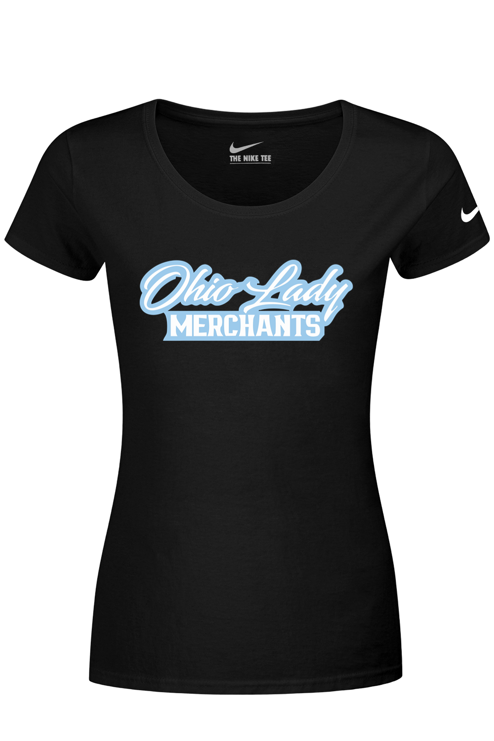 Ohio Lady Merchants Nike Ladies Dri-FIT Cotton/Poly Scoop Neck Tee