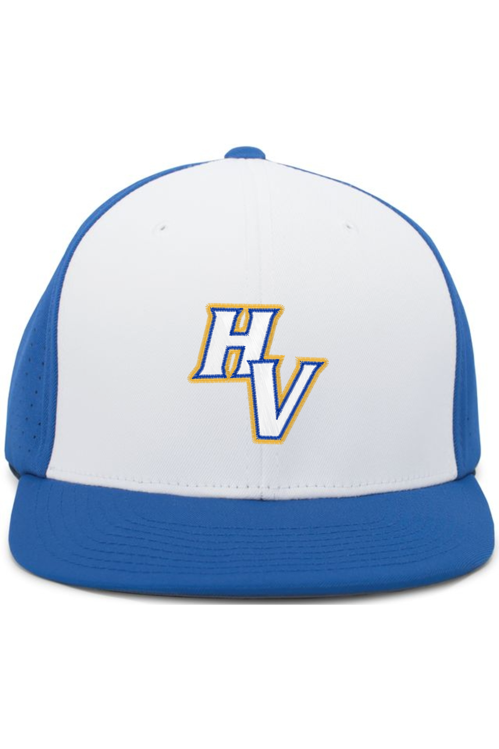 Hopkins High School Football Pacific Headwear Perforated F3 Performance Flexfit Cap (Fulfill)