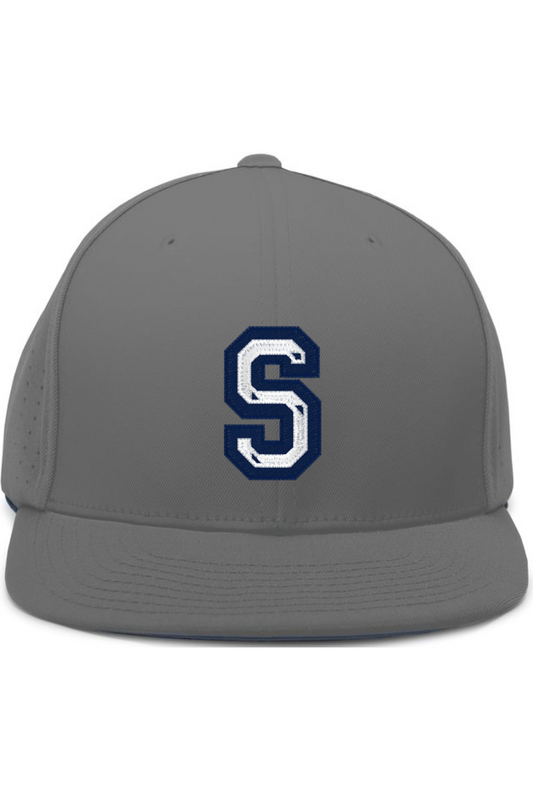 Sluggers Sports Academy Perforated Performance Flexfit Cap