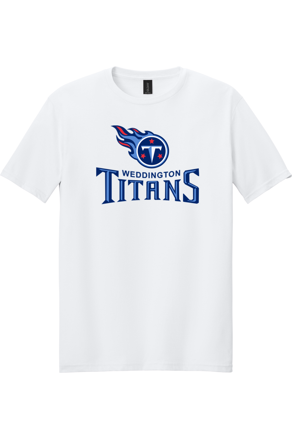 Weddington Titans Football DTF Softstyle T-Shirt