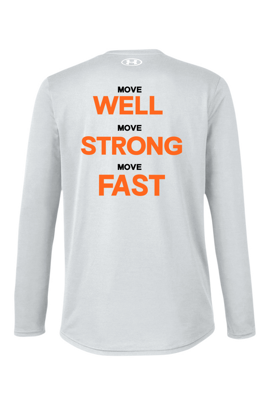 Bulldog Power DTF Under Armour Men's Team Tech Long-Sleeve T-Shirt