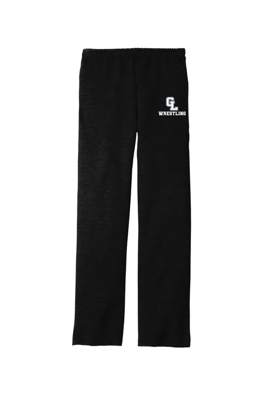 Gull Lake Wrestling DTF NuBlend Open-Bottom Sweatpants with Pockets