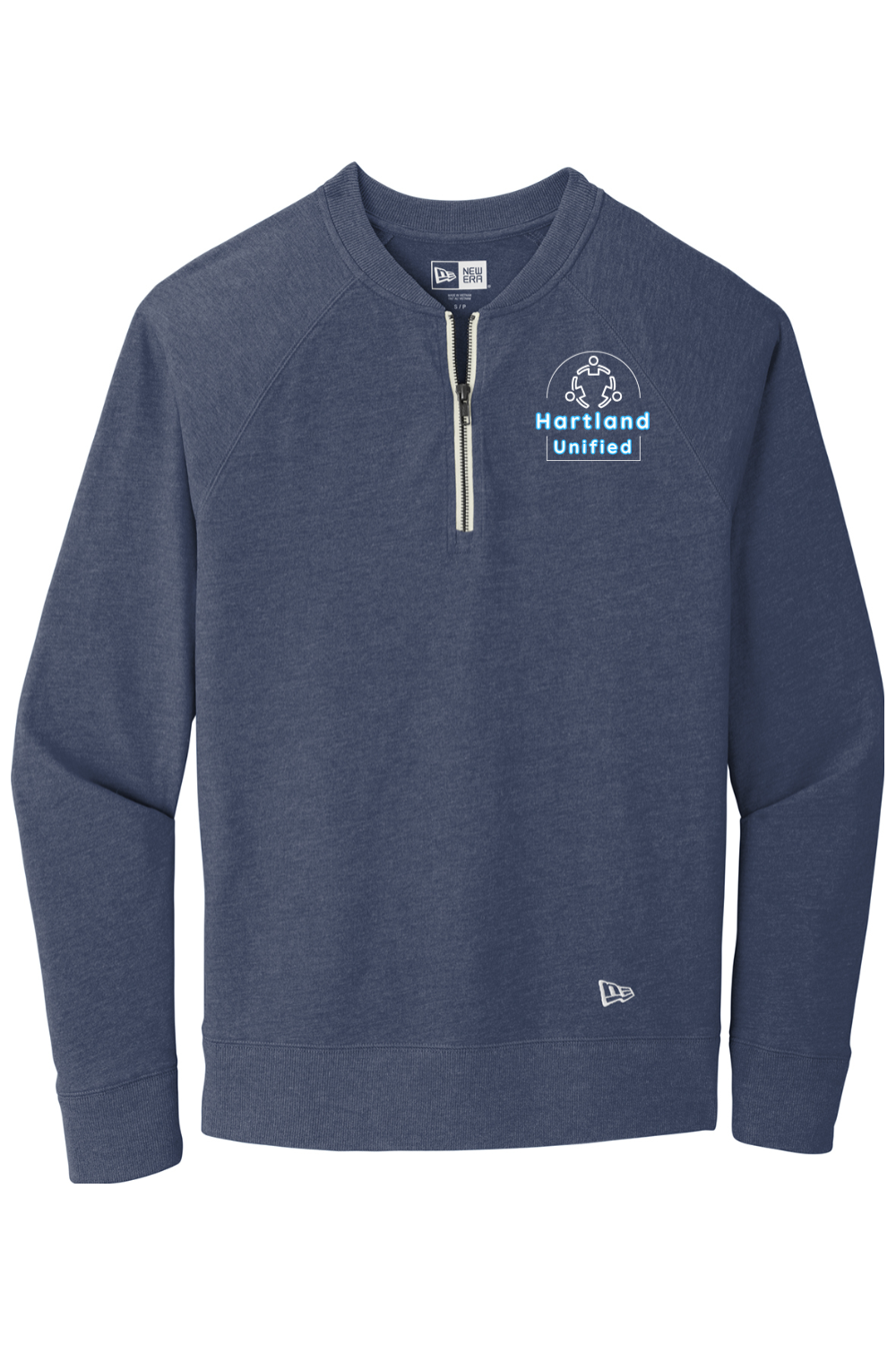 Hartland Unified Sueded Cotton Blend 1/4-Zip Pullover