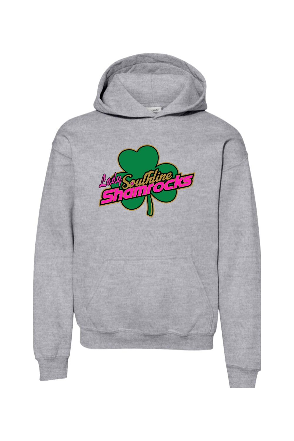 Shamrocks Softball Youth Heavy Blend Hooded Sweatshirt