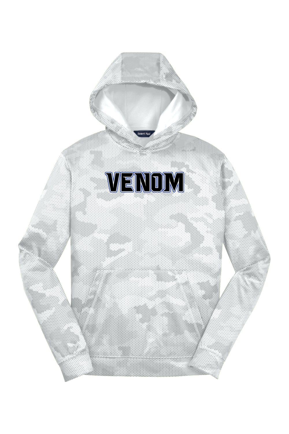 Youth Sport-Tek Sport-Wick CamoHex Fleece Hooded Pullover