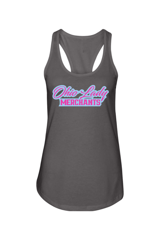Ohio Lady Merchants Ladies Racerback Tank