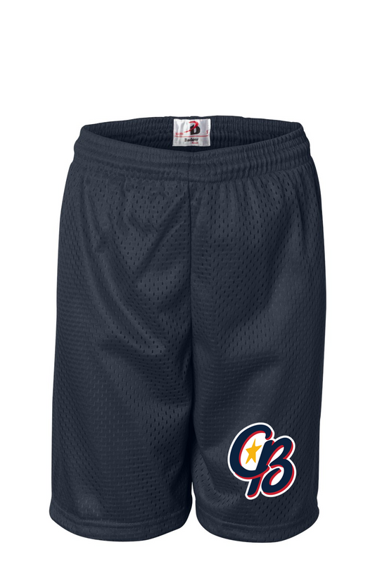 Cannon Ballers Baseball Mesh 6" Shorts