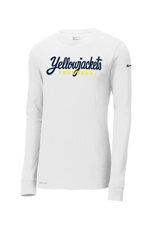 Memphis Football DTF Nike Dri-FIT Cotton/Poly Long Sleeve Tee
