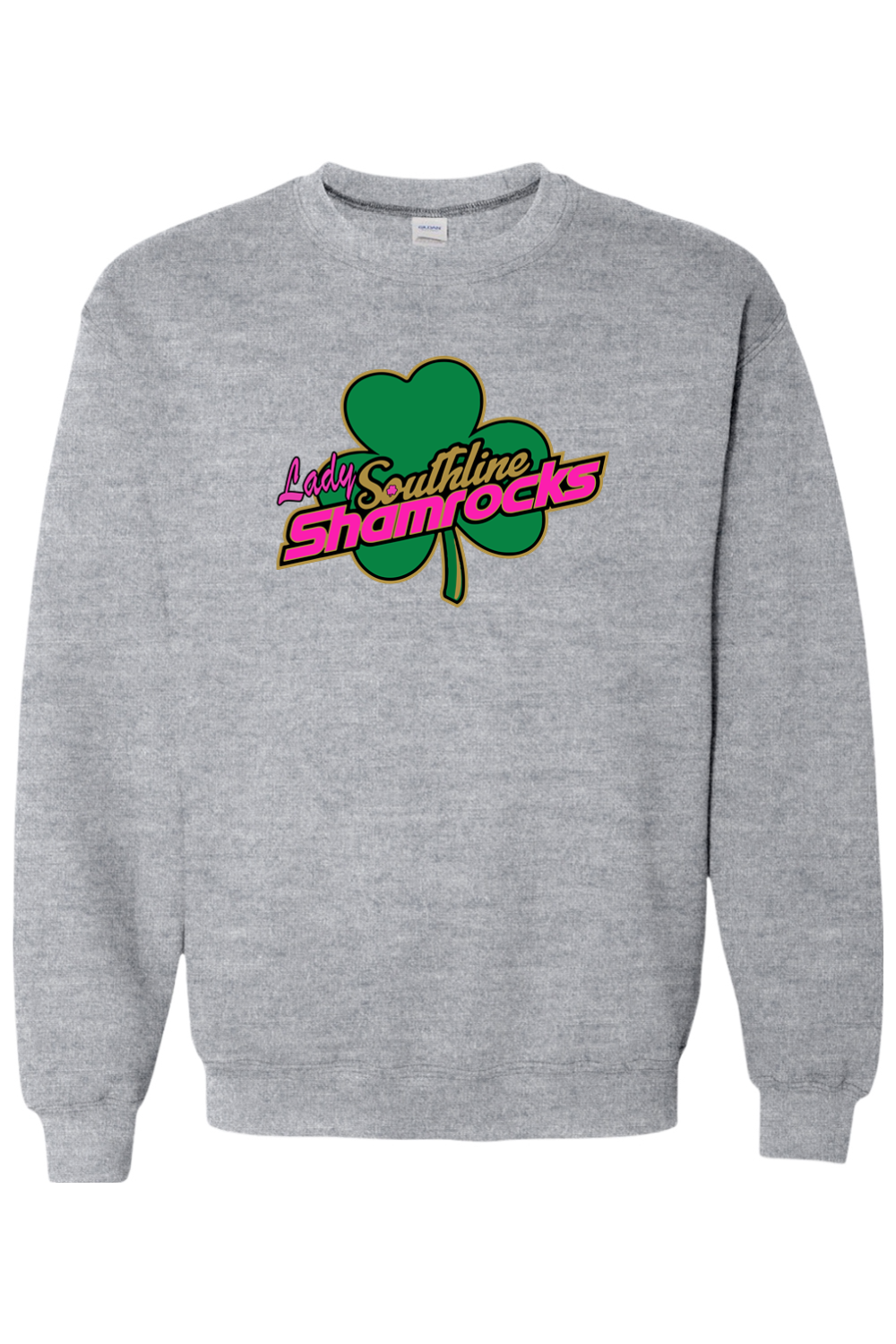 Shamrocks Softball Heavy Blend Crewneck Sweatshirt