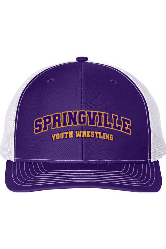 Springville Youth Wrestling Snapback Trucker Cap