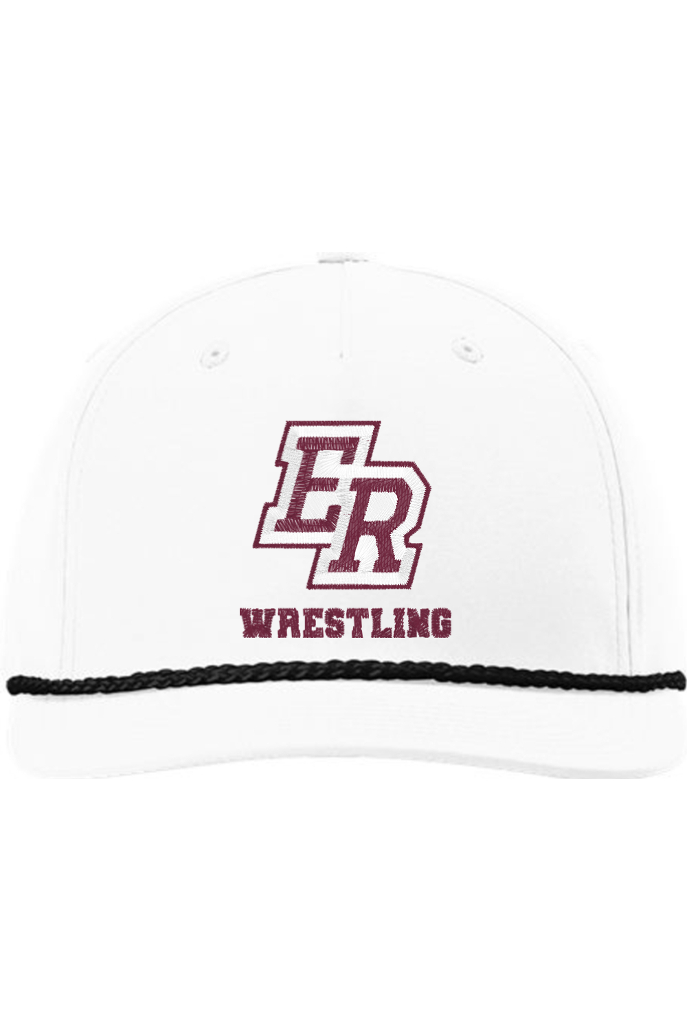 Eaton Rapids Wrestling Embroidered Five Panel Classic Rope Cap