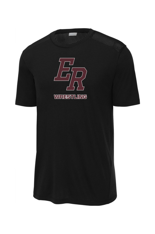 Eaton Rapids Wrestling Tri-Blend Wicking Draft Tee