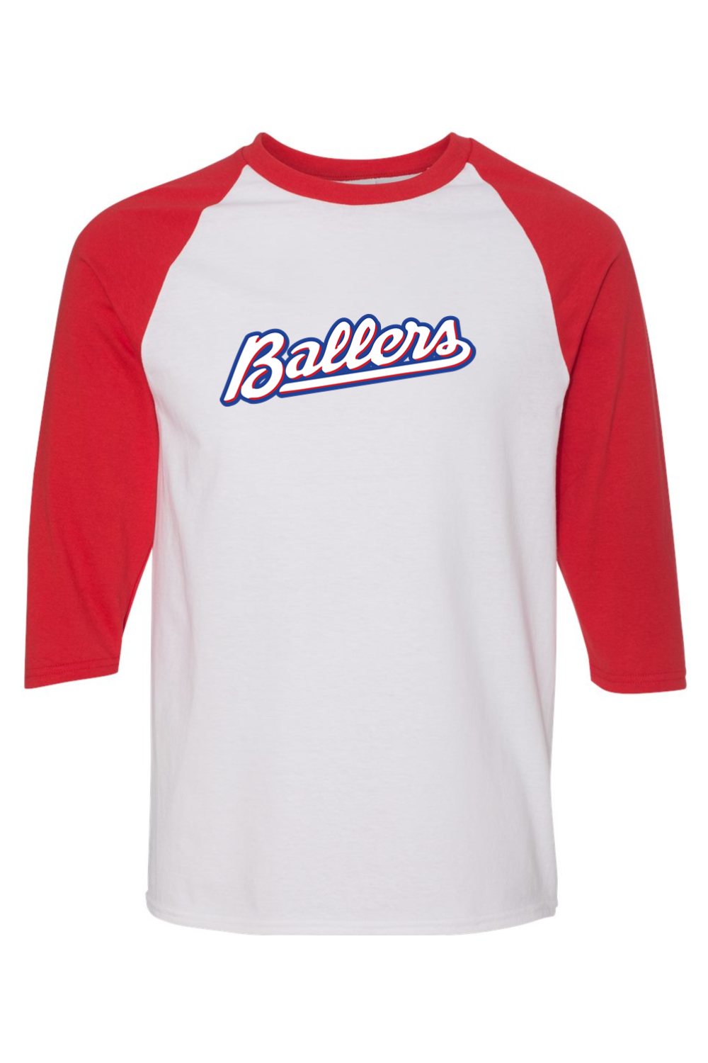 Cannon Ballers Baseball Three-Quarter Sleeve T-Shirt