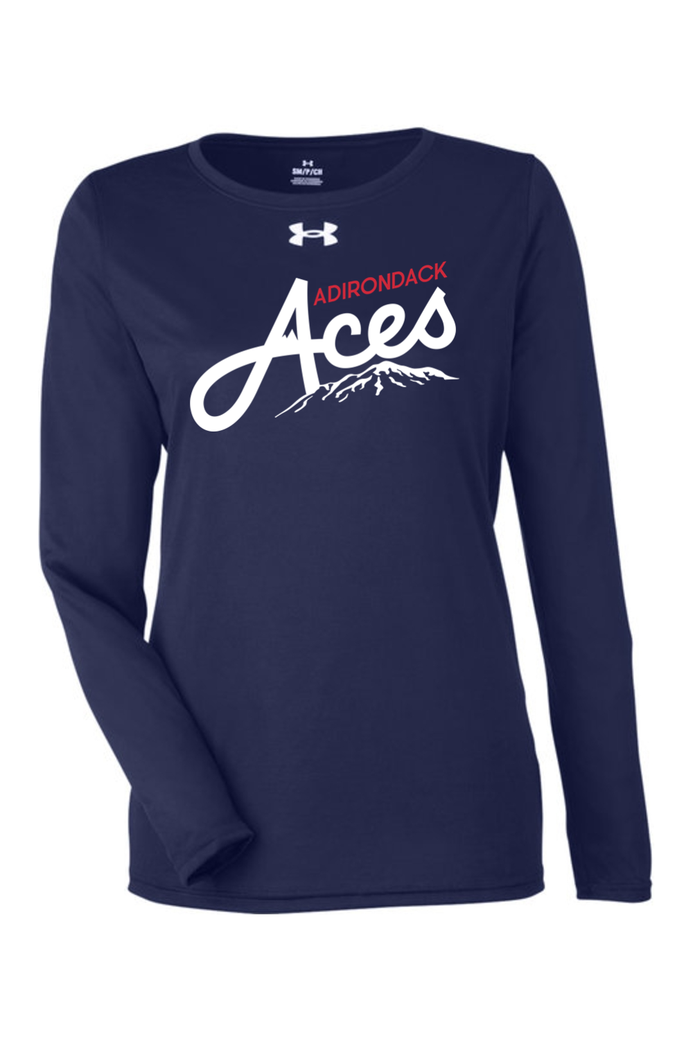 Adirondacks Under Armour Ladies' Team Tech Long-Sleeve T-Shirt