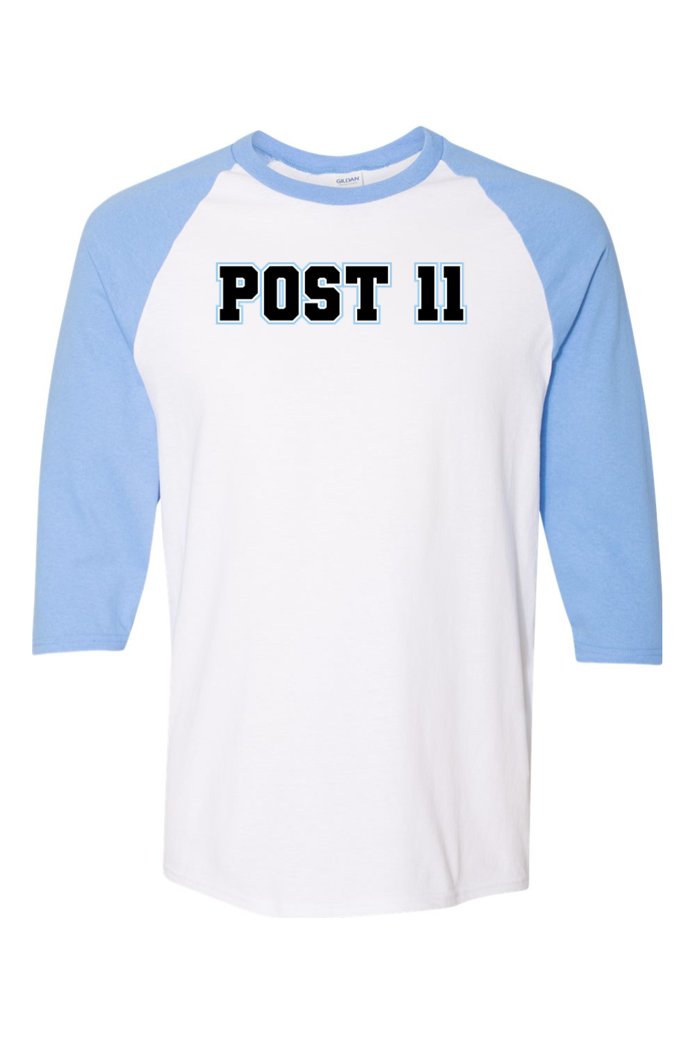 Gildan Heavy Cotton Raglan Three-Quarter Sleeve T-Shirt